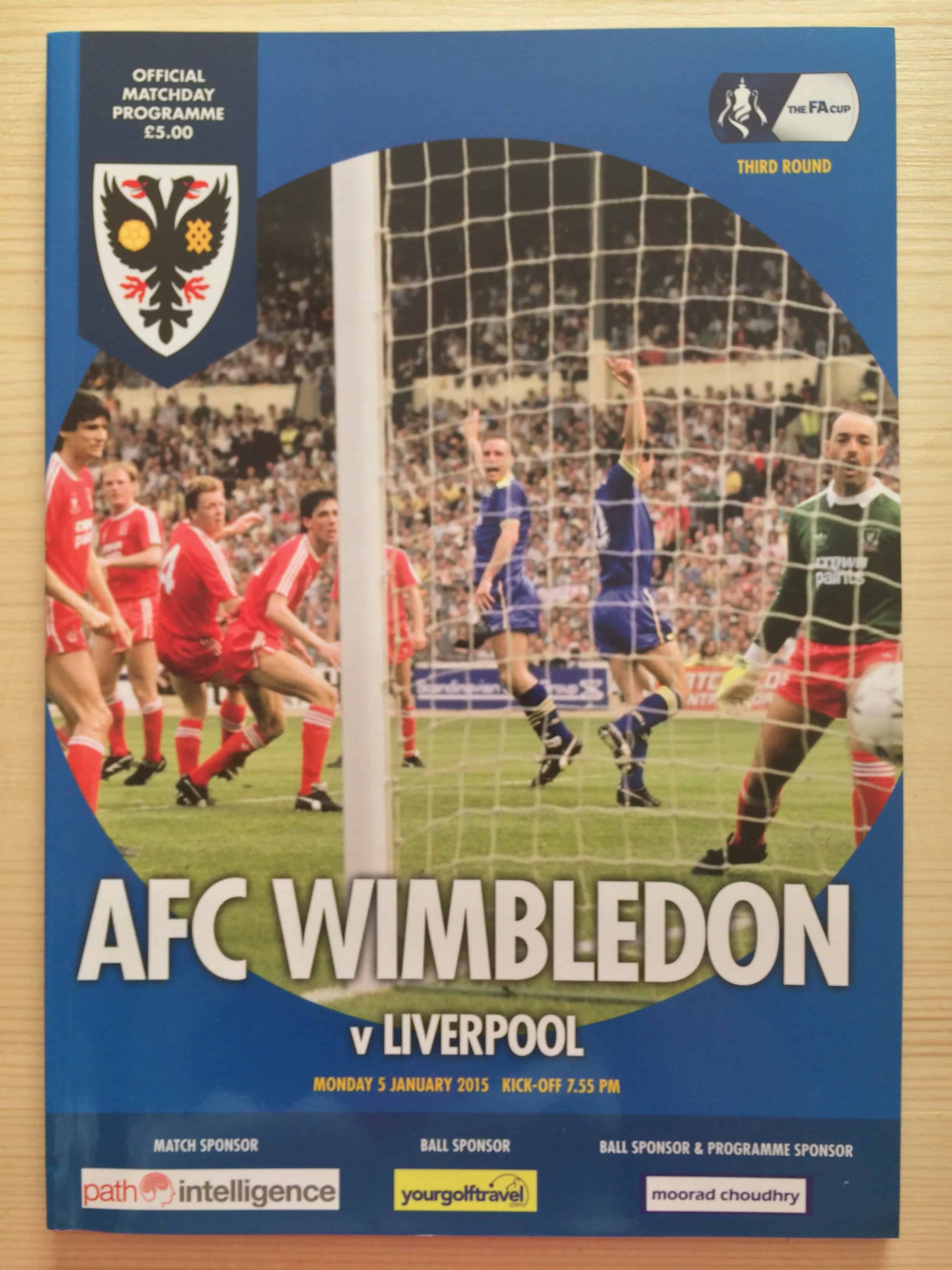 AFC Wimbledon FC v Liverpool FC